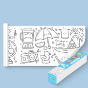 (🔥Last Day Promotion 48% OFF)🔥🔥 Children's Drawing Roll - BUY 3 GET 10%OFF & FREE SHIPPING NOW!