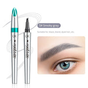 3D Waterproof Microblading Eyebrow Pen 4 Fork Tip Tattoo Pencil (2 Stück)