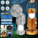 (🔥HOT SALE NOW-49% OFF) 6 in 1 Portable Solar LED Camping Lantern (BUY 2 GET FREE SHIPPING)