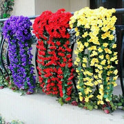 🔥🏡Vivid Artificial Hanging Orchid Bunch