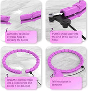 ⏰Last Day OFF 49%🔥Smart Weighted Fit Hoop- Loss Fast fat burning!🔥