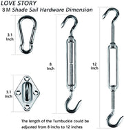 (💥Last Day Flash Sale - 48% OFF) Shade sail Hardware Kit