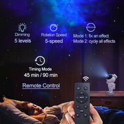 🎁Astronaut Star Galaxy Projector Light - With Timer and Remote