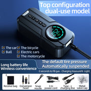 New Year Big Sale🔥 Portable Car Tire Inflator - 12V High Power
