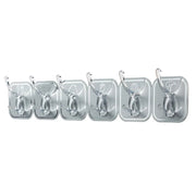 🔥SUMMER HOT SALE 49% OFF🔥MULTIFUNCTIONAL TRANSPARENT 6 HOOKS