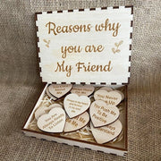 🔥 BIG SALE - HALF PRICE🔥🔥"Reasons Why You Are My Friend" Friendship Gift