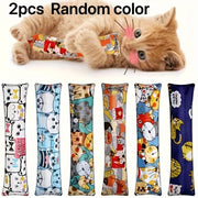 Catnip Chew Pillow Toy Happy Calming Plush for Pets