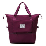 (🥰Hot Sale NOW - SAVE 48% OFF) Collapsible Waterproof Large Capacity Travel Handbag (BUY 3 FREE SHIPPING)