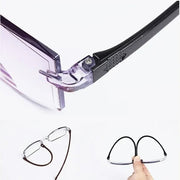💥49% OFF💥Sapphire High Hardness Anti-blue Progressive Far And Near Dual-Use Reading Glasses