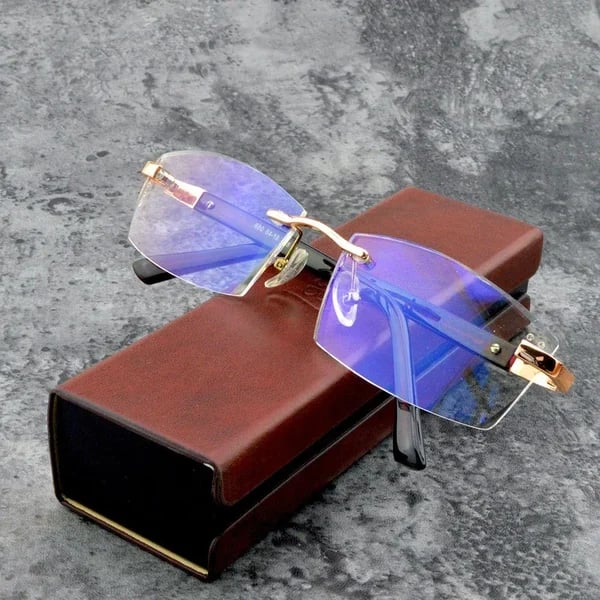 💥49% OFF💥Sapphire High Hardness Anti-blue Progressive Far And Near Dual-Use Reading Glasses