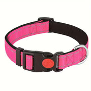 Adjustable Reflective Padded Nylon Safety Pet Collar