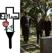 Memorial Day Sale 47%OFF - Cemetery Memorial Cross Stake for Parents