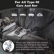 Adjustable Pet Car Safety Seatbelt Harness for Travel