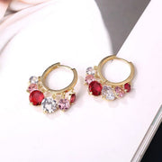 💎Shiny Colorful Dangle Pomegranate  Earrings