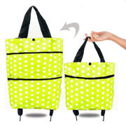 Foldable Shopping Trolley Tote Bag