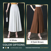 🔥49% OFF🔥[Comfy and Cool] Stylish Pleated Wide-leg Pants