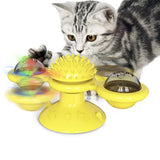 (🔥Promotion 48% OFF) Interactive Windmill Cat Toys with Catnip