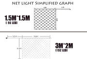 🎁Net Mesh Waterproof String Lights💡