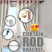 NO DRILL CURTAIN ROD BRACKETS HOLDERS