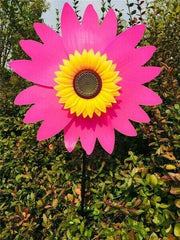 🎉Buy 2 Get 1 Free - Add 3 in Cart🎉 Colorful Sunflower Windmill-For Decoration Outside Yard🌻