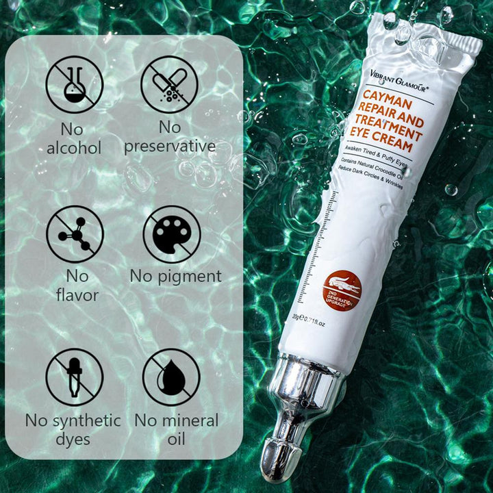💥2023 HOT SALE-Crocodile Oil Treatment & Repair Eye Cream🔥🌸