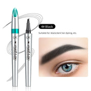 3D Waterproof Microblading Eyebrow Pen 4 Fork Tip Tattoo Pencil (2 Stück)