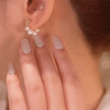 🔥Hot sale 49% OFF🔥 -💝To My Dearest Daughter👩❤️👧elegant pearl earrings