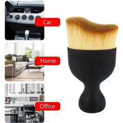 Car interior cleaning multi-tool brush