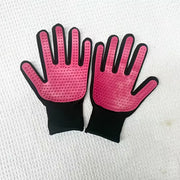 Pet Grooming Deshedding Massage Gloves 2-Pack