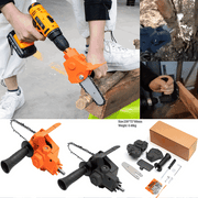 🔥Last Day 49% OFF🔥-ELECTRIC DRILL MODIFIED TO ELECTRIC CHAINSAW DRILL ATTACHMENT