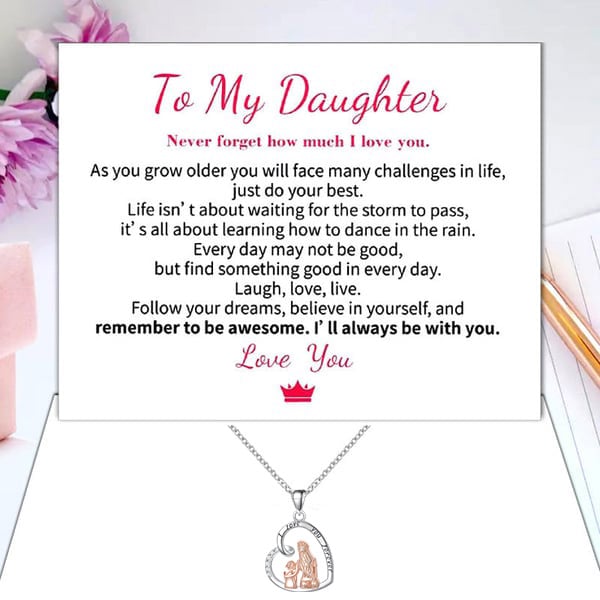 Last Day Promotion 48% OFF--🎁🔥Love You Forever Heart Necklace