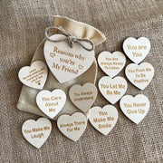 🔥 BIG SALE - HALF PRICE🔥🔥"Reasons Why You Are My Friend" Friendship Gift