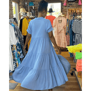 🔥48% OFF 🎁🔥Tiered Midi Dress-Buy 2 Free Shipping
