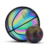 Holographic Reflective Glowing Basketball🏀\/Soccer⚽\/Football (Rubgy)🏈\/Volleyball🏐\/Baseball⚾