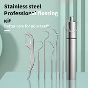 🎁Summer hot sale 🎁Stainless Steel Toothpick Set 7pcs