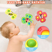🎉2023 NEW YEAR Hot Sale-Suction Cup Spinner Toys（3 piece set）Buy 2 Free Shipping