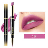 🔥 BIG SALE - HALF PRICE🔥🔥Double ended lipstick Automatic Lip Liner Matte Waterproof Non-fading Non-stick Lipstick