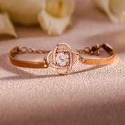 FOR FRIEND - I LOVE YOU DIAMOND KNOT BRACELET