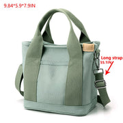 【Japanese handmade】Large capacity multi-pocket handbag