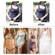 Summer Sale - Plus size Sexy Strapless Invisible Push Up Bra
