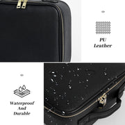 Makeup bag with LED Mirror