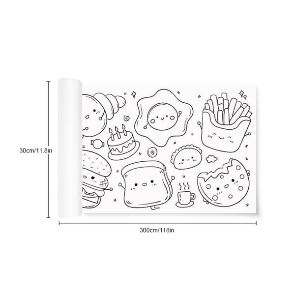 (🔥Last Day Promotion 48% OFF)🔥🔥 Children's Drawing Roll - BUY 3 GET 10%OFF & FREE SHIPPING NOW!