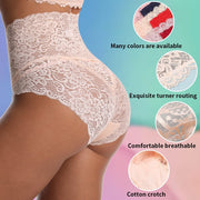 🌸💖Buy 4 Get 8 Free 💕High-waisted  Sexy Lace Panties