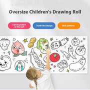 (🔥Last Day Promotion 48% OFF)🔥🔥 Children's Drawing Roll - BUY 3 GET 10%OFF & FREE SHIPPING NOW!