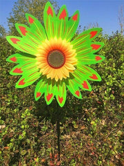 🎉Buy 2 Get 1 Free - Add 3 in Cart🎉 Colorful Sunflower Windmill-For Decoration Outside Yard🌻