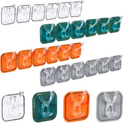 🔥SUMMER HOT SALE 49% OFF🔥MULTIFUNCTIONAL TRANSPARENT 6 HOOKS