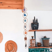 🔥Last Day Promotion -49% OFF🔥 Raw Crystal 7 Chakra Gemstone Wall Decor