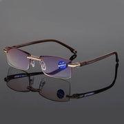 💥LAST DAY SALE 49% OFF💥Sapphire High Hardness Anti-blue Progressive Far And Near Dual-Use Reading Glasses