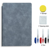 Smart Reusable Leather Notebook