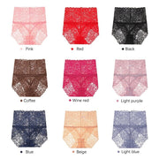 🌸💖Buy 4 Get 8 Free 💕High-waisted  Sexy Lace Panties